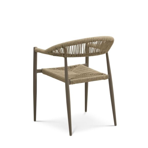 Trinidad hagestol, m. armlen - rotting og steingr aluminium