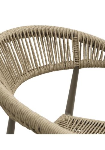 Trinidad hagestol, m. armlen - rotting og steingr aluminium