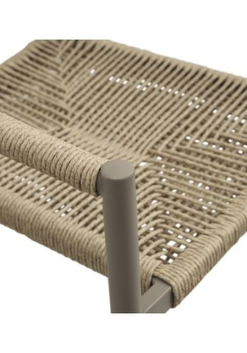 Trinidad hagestol, m. armlen - rotting og steingr aluminium