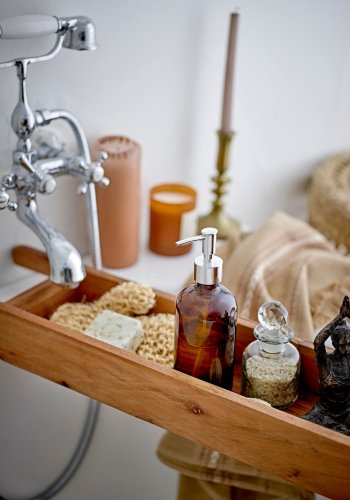 BLOOMINGVILLE Halla Flaske m/lokk, klar, glass