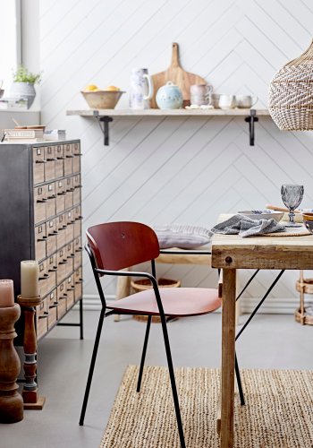 CREATIVE COLLECTION Regine Kerzenständer, Braun, Mango