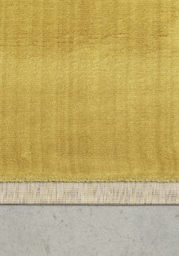 ZUIVER Hilton teppe, med mnster - gr og gul decolan (160x230)