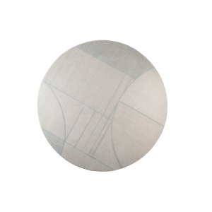 ZUIVER Bliss teppe, m mnster, rundt - grbl ull (240)