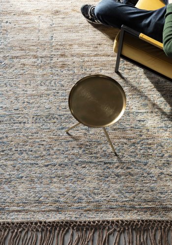 WHITE LABEL LIVING Max teppe, rektangulrt - beige ull (170x240)