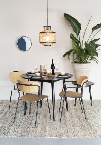 WHITE LABEL LIVING Max teppe, rektangulrt - beige ull (170x240)