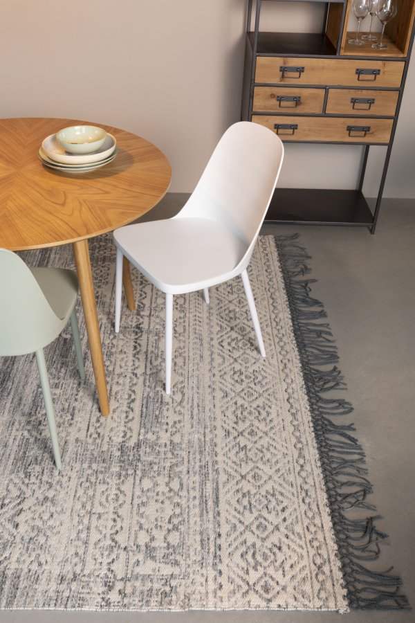 WHITE LABEL LIVING Liv teppe, rektangulrt - sjbl ull (170x240)