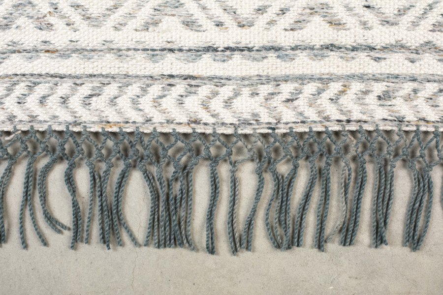 WHITE LABEL LIVING Liv teppe, rektangulrt - sjbl ull (200x300)