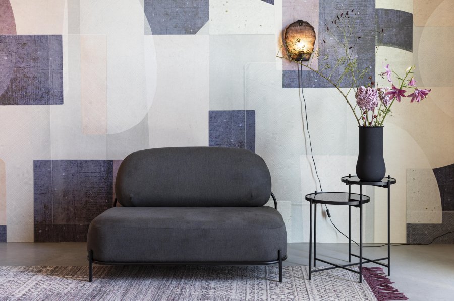 WHITE LABEL LIVING Liv teppe, rektangulrt - lilla ull (170x240)