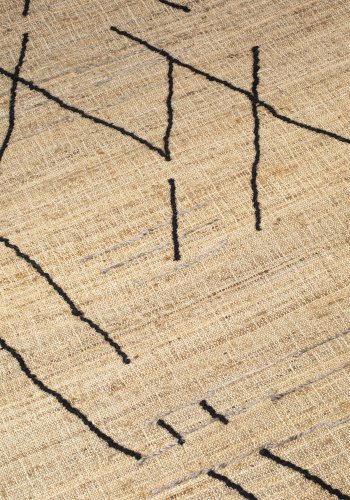 DUTCHBONE Ishank-Teppich, rechteckig – braune Wolle (170X240)