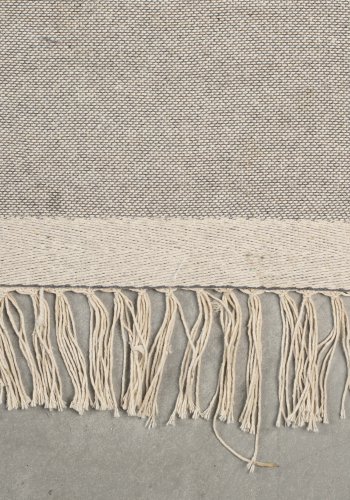 DUTCHBONE Ishank-Teppich, rechteckig – braune Wolle (170X240)