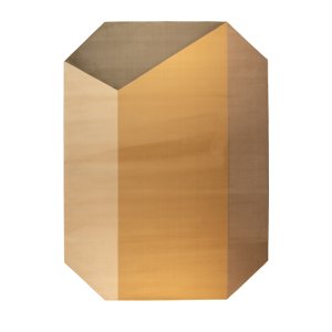 ZUIVER Harmony teppe, med mnster - brunt og ris decolan (200x290)