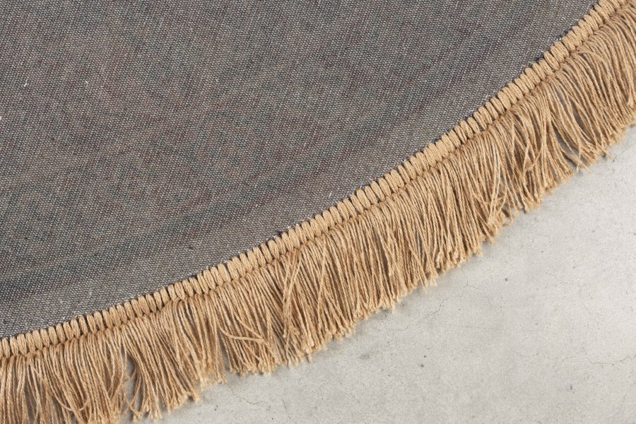 WHITE LABEL LIVING Raz-teppe, rundt - grnn og flerfarget viskose (160)