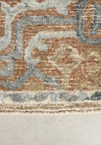 DUTCHBONE Amori Teppich, rechteckig – Blau und Ziegel Polyester und Wolle (160X230)