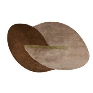 ZUIVER Phila teppe, m mnster - terra polyester (160x257)