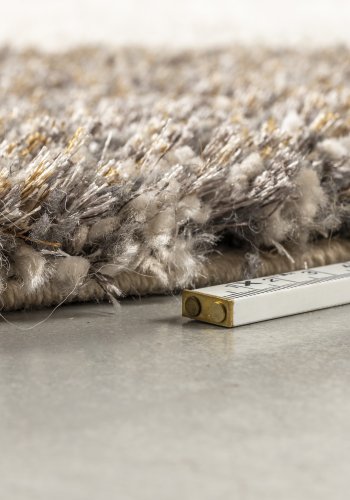 ZUIVER Zest teppe, med mnster, oval - gr ull (200x290)