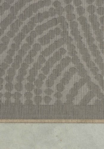 DUTCHBONE Dots teppe, rektangulrt - karamellbrun polyester, viskose, lin (170X240)