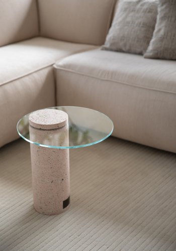 ZUIVER Shore teppe, med mnster, rektangulrt - sand decolan (160x230)