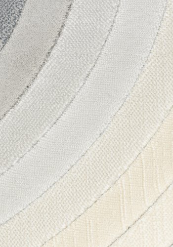 ZUIVER olympisk teppe, med mnster, oval - bl decolan (160x230)