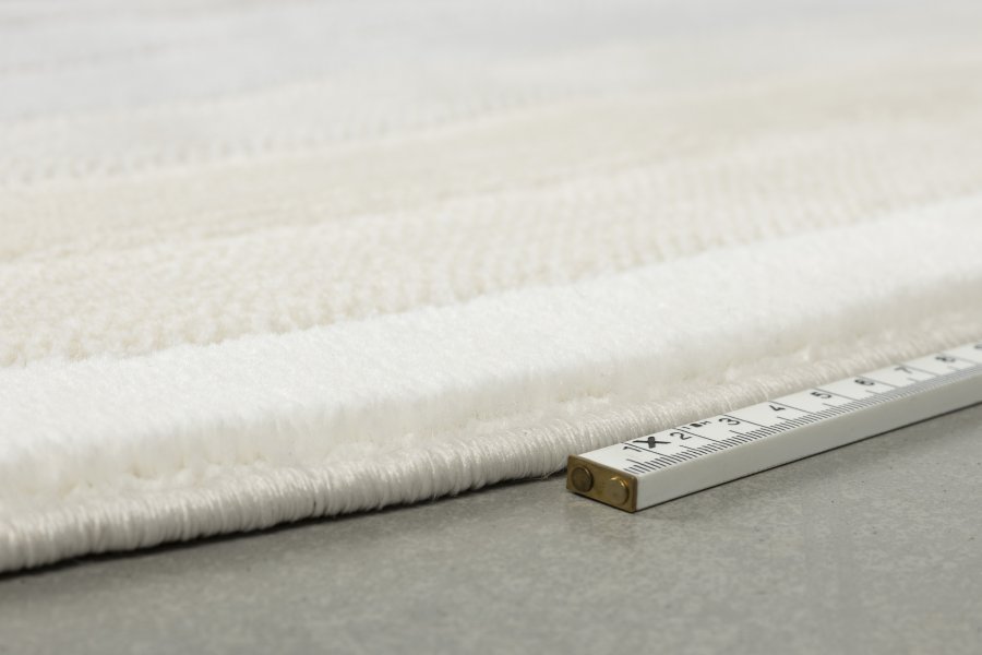 ZUIVER olympisk teppe, med mnster, oval - bl decolan (200x290)