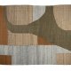 DUTCHBONE Pavilion teppe, rektangulrt - brun og flerfarget ull (160x230)