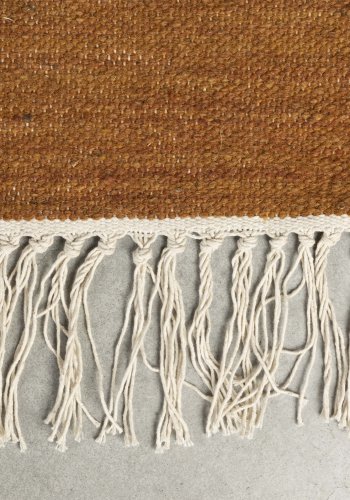 DUTCHBONE Pavilion teppe, rektangulrt - brun og flerfarget ull (160x230)