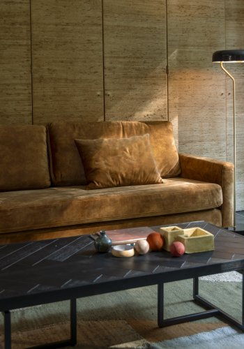 DUTCHBONE Pavilion teppe, rektangulrt - brun og flerfarget ull (200x300)