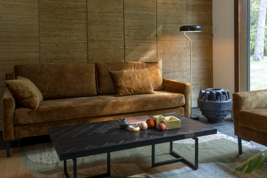 DUTCHBONE Pavilion teppe, rektangulrt - brun og flerfarget ull (200x300)