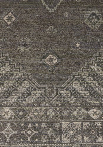 DUTCHBONE Devon Gold Teppich, rechteckig – anthrazitgrüne Wolle (200x300)