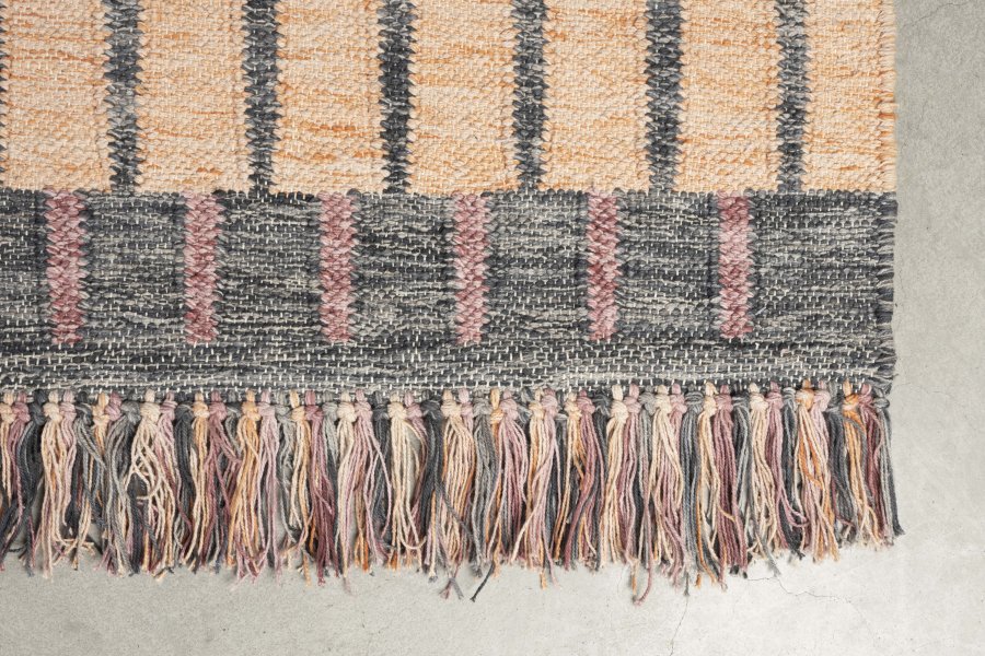 DUTCHBONE Hampton Teppich, rechteckig – lila und mehrfarbige Baumwolle (160x230)