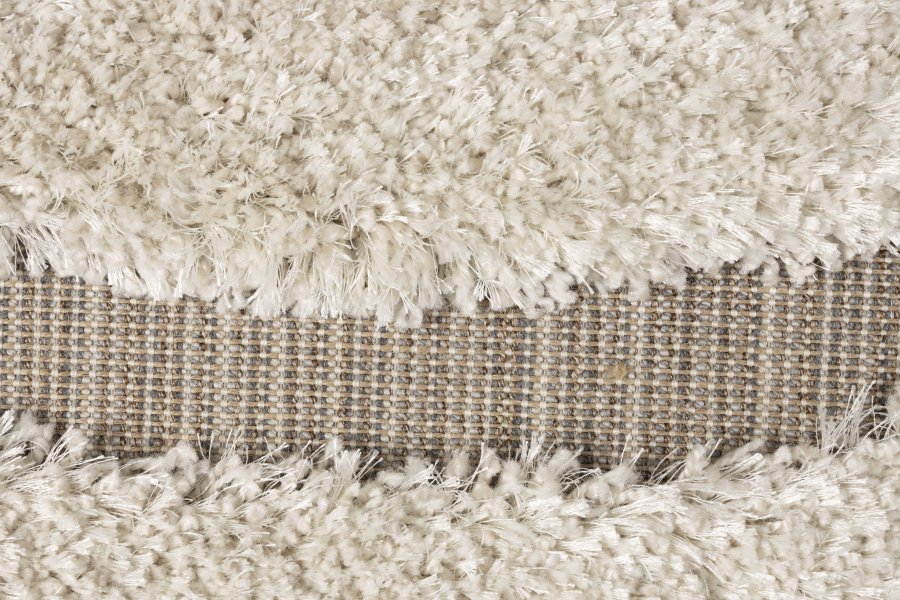 ZUIVER Spark teppe, med mnster, oval - beige ull (160x300)