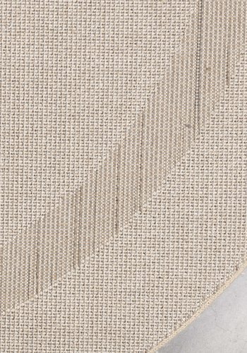 ZUIVER Spark teppe, med mnster, oval - beige ull (160x300)