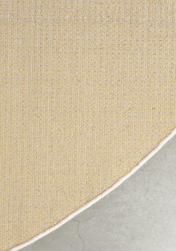 ZUIVER Sunset teppe, oval - gul polyester (160x230)