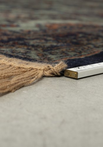 WHITE LABEL LIVING Raz teppe, rektangulrt - grnn og flerfarget viskose (240x80)