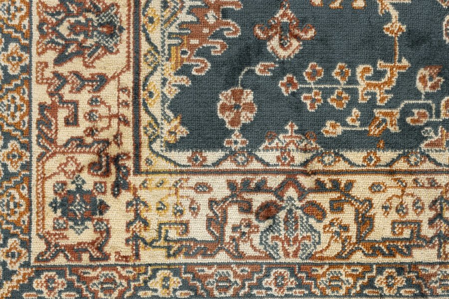 WHITE LABEL LIVING Raz teppe, rektangulrt - kamel og flerfarget viskose (240x80)