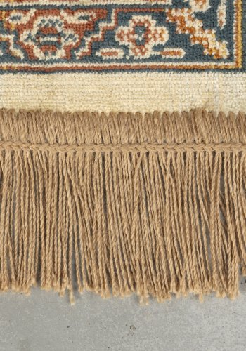 WHITE LABEL LIVING Raz teppe, rektangulrt - kamel og flerfarget viskose (240x80)