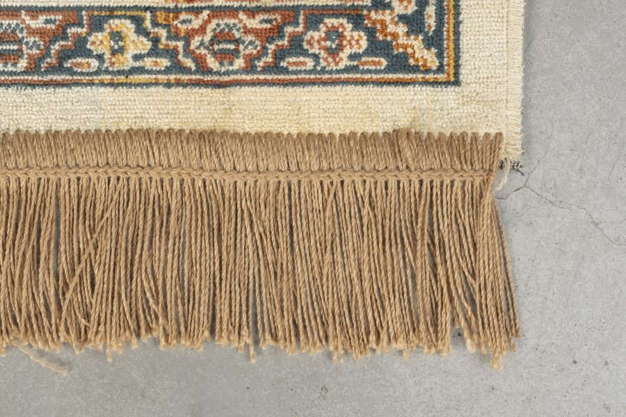 WHITE LABEL LIVING Raz teppe, rektangulrt - kamel og flerfarget viskose (240x80)