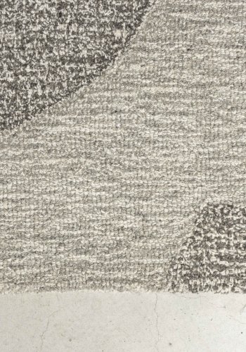 ZUIVER Frantic teppe, med mnster, rektangulrt - gr ull (160x240)