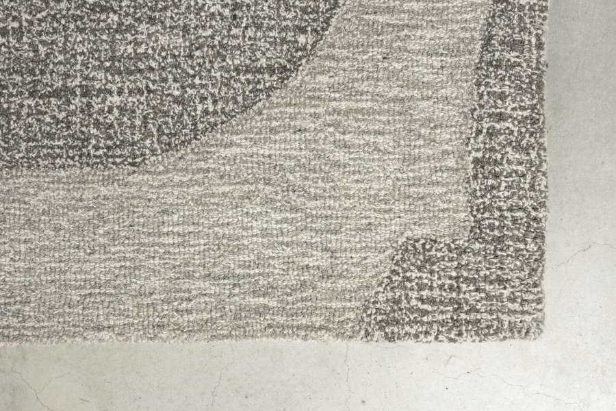 ZUIVER Frantic teppe, med mnster, rektangulrt - gr ull (160x240)