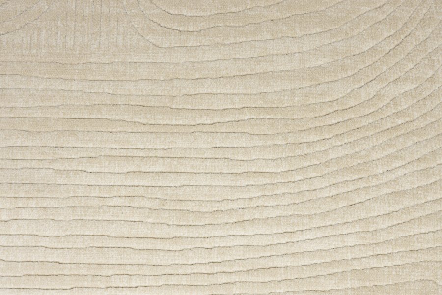 WHITE LABEL LIVING Lignes teppe, rektangulrt - beige decolan (160x230)