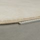 WHITE LABEL LIVING Lignes teppe, rektangulrt - beige decolan (160x230)