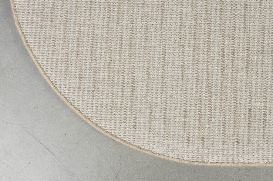 WHITE LABEL LIVING Lignes teppe, rektangulrt - beige decolan (160x230)