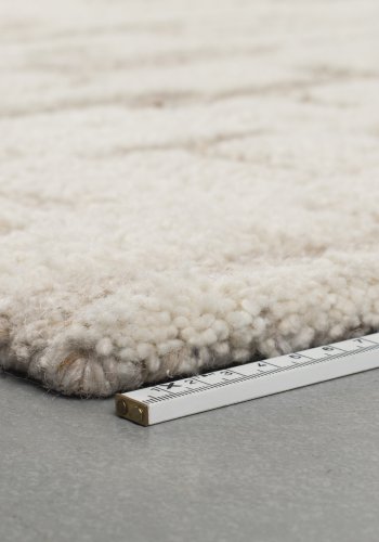 ZUIVER Hills teppe, rektangulrt - beige ull (200x300)