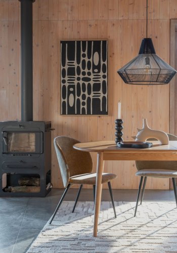 ZUIVER Hills teppe, rektangulrt - beige ull (200x300)