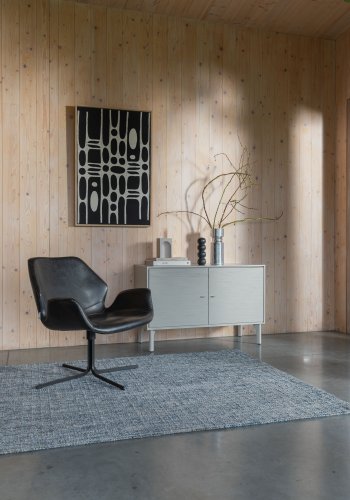 ZUIVER Heaven-teppe, rektangulrt - blgr ull og polyester (160x230)