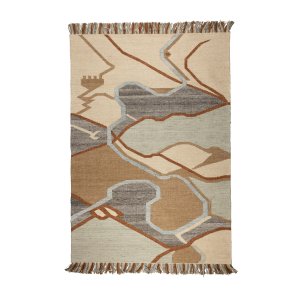 ZUIVER Saigon teppe, rektangulrt - flerfarget resirkulert PET (160x230)