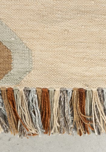 ZUIVER Saigon teppe, rektangulrt - flerfarget resirkulert PET (160x230)