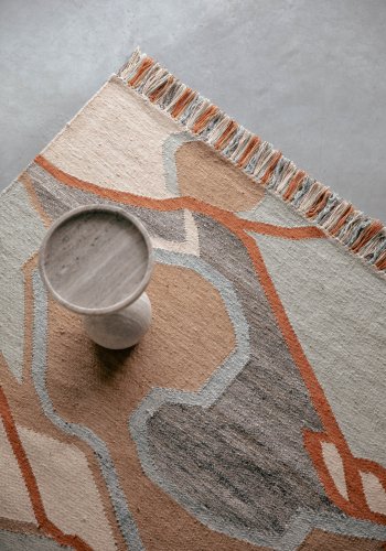 ZUIVER Saigon teppe, rektangulrt - flerfarget resirkulert PET (160x230)