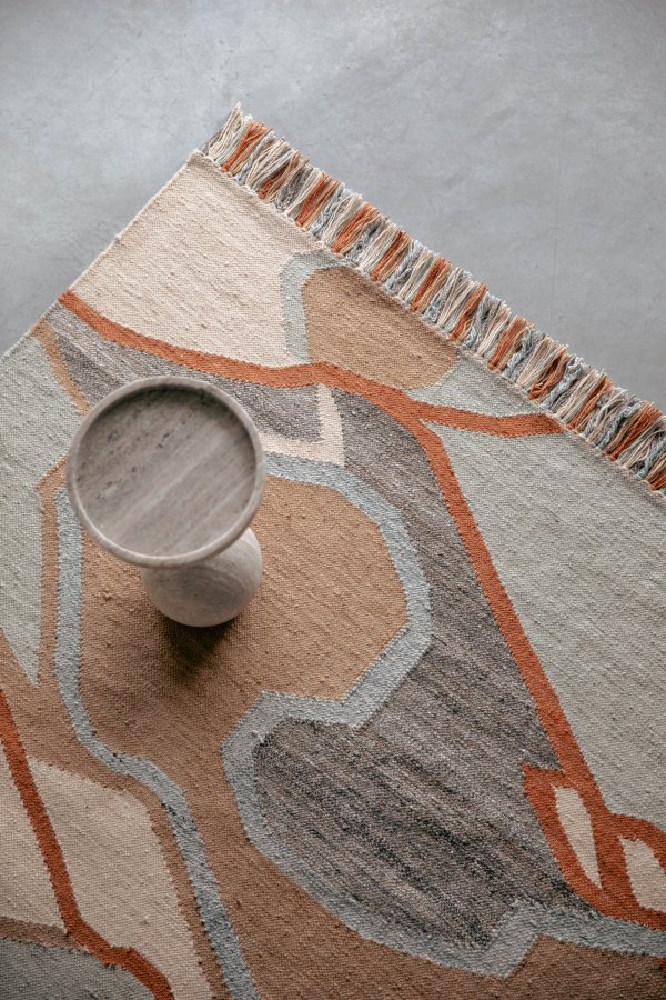 ZUIVER Saigon teppe, rektangulrt - flerfarget resirkulert PET (160x230)