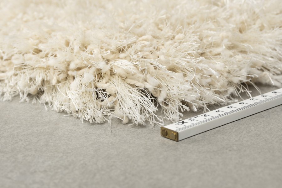 ZUIVER Krllete teppe, rektangulrt - beige HSPP/polyester/ull (160x230)