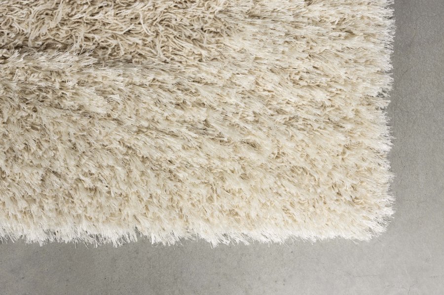 ZUIVER Krllete teppe, rektangulrt - beige HSPP/polyester/ull (160x230)